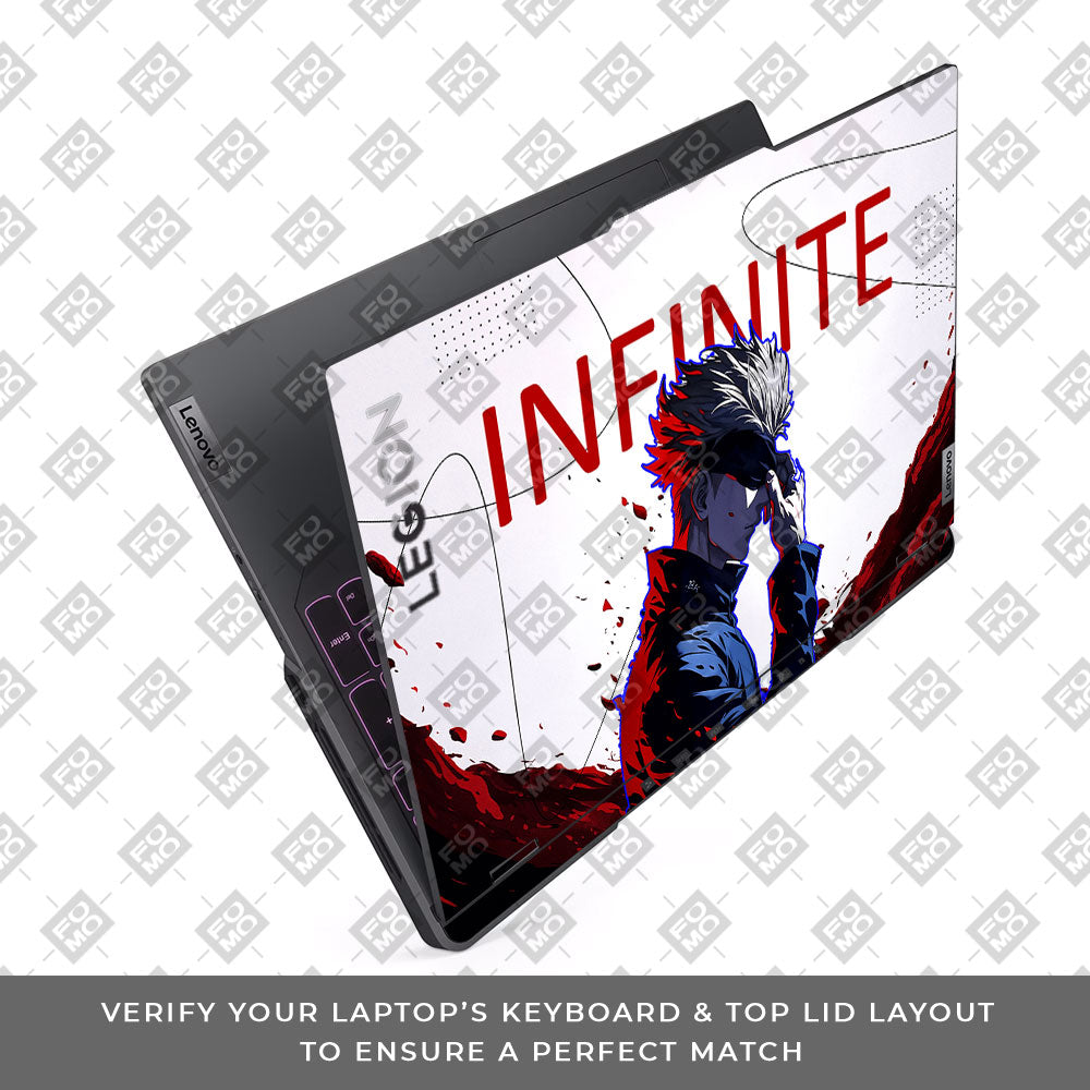 JJK Satoru Gojo Lenovo Legion 5 Pro 16IRX8 and 16IRX9 Laptop Skin