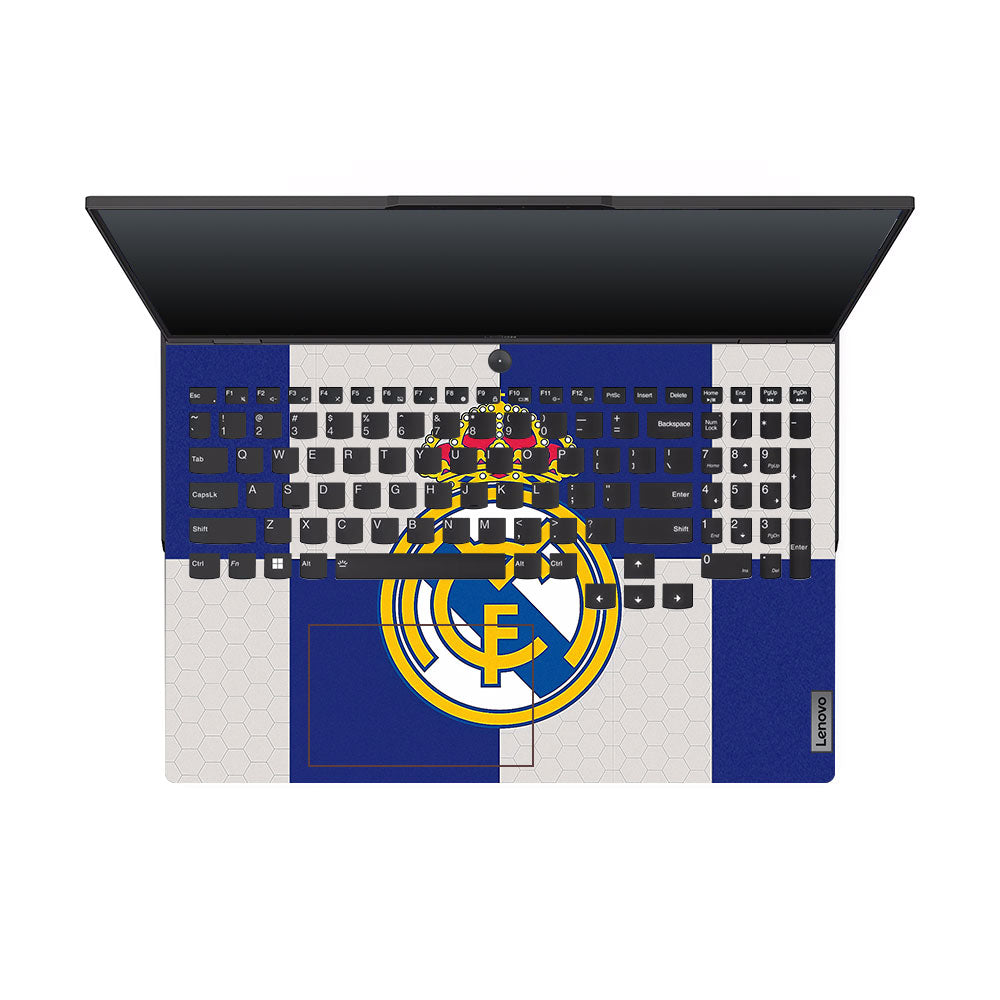 Royal Reign Real Madrid Glory Lenovo Legion 5 Pro 16IRX8 and 16IRX9 Laptop Skin