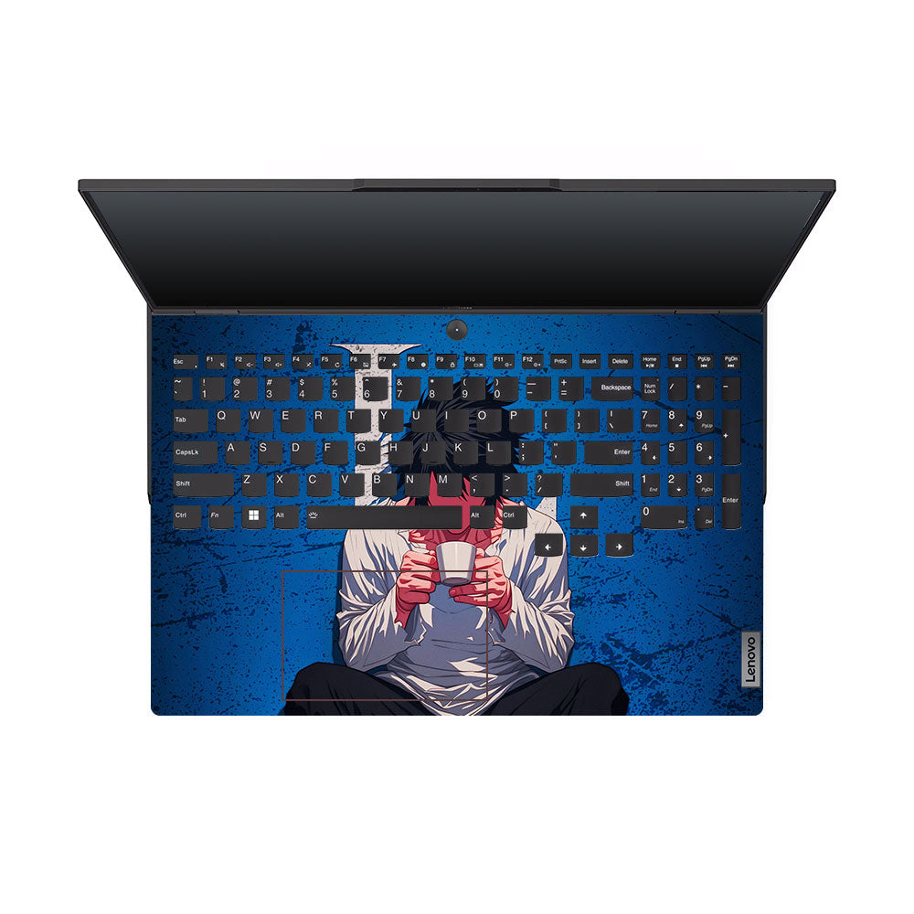 Death Note L Lawliet Lenovo Legion 5 Pro 16IRX8 and 16IRX9 Laptop Skin