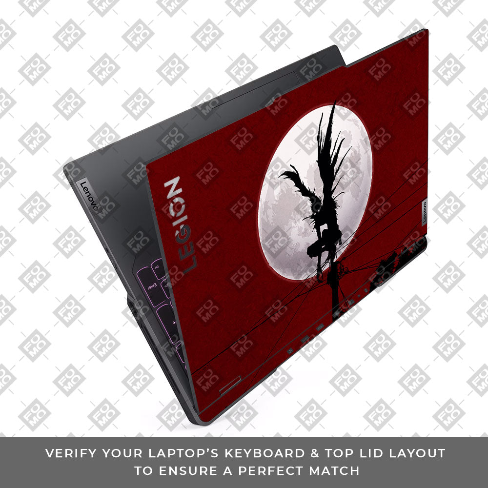 Death Note Ryuk Shinigami Lenovo Legion 5 Pro 16IRX8 and 16IRX9 Laptop Skin