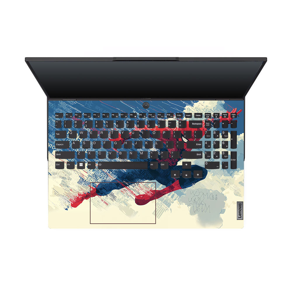 Spiderman Velocity Lenovo Legion 5 Pro 16IRX8 and 16IRX9 Laptop Skin