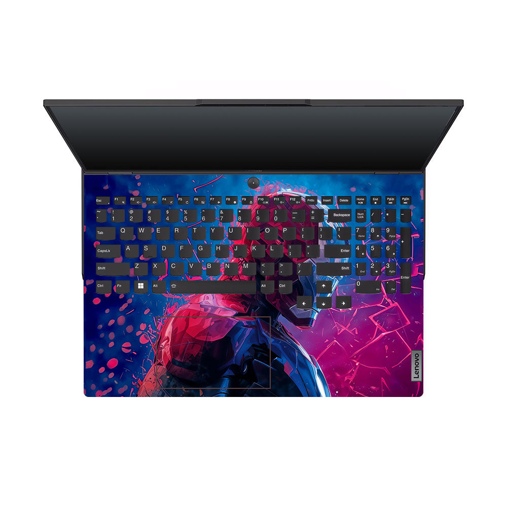 Iron Man Neon Tech Lenovo Legion 5 Pro 16IRX8 and 16IRX9 Laptop Skin