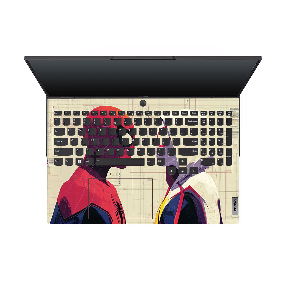 Spider Man X Spider Gwen Lenovo Legion 5 Pro 16IRX8 and 16IRX9 Laptop Skin