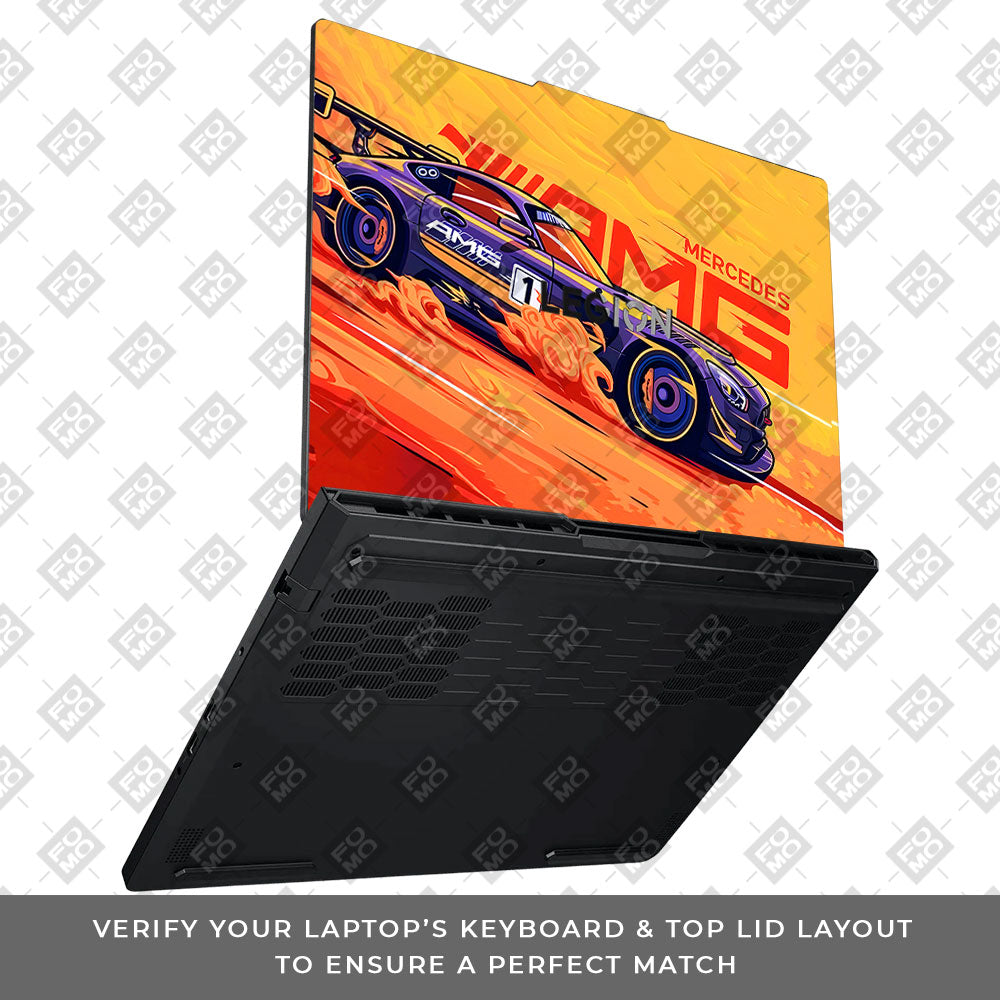 Mercedes AMG Lenovo Legion Pro 5 16ADR10 Laptop Skin