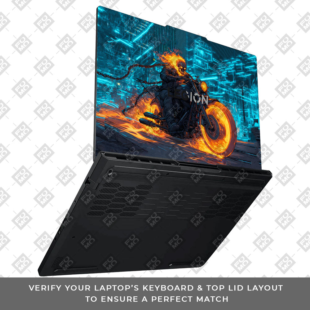 Hellfire Rider Lenovo Legion Pro 5 16ADR10 Laptop Skin