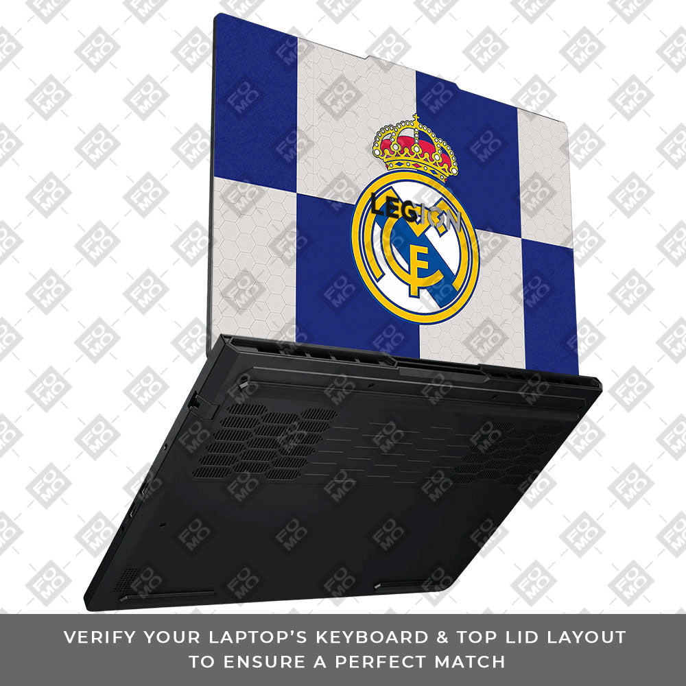 Royal Reign Real Madrid Glory Lenovo Legion Pro 5 16ADR10 Laptop Skin