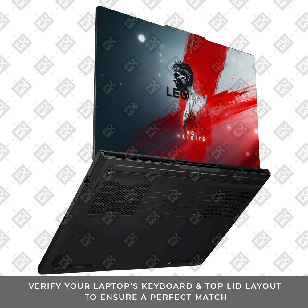 No Limits Ronaldo Spirit Lenovo Legion Pro 5 16ADR10 Laptop Skin