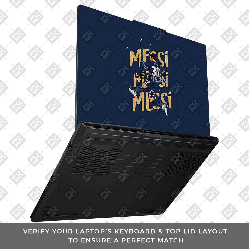 Messi Motion Masterpiece Lenovo Legion Pro 5 16ADR10 Laptop Skin