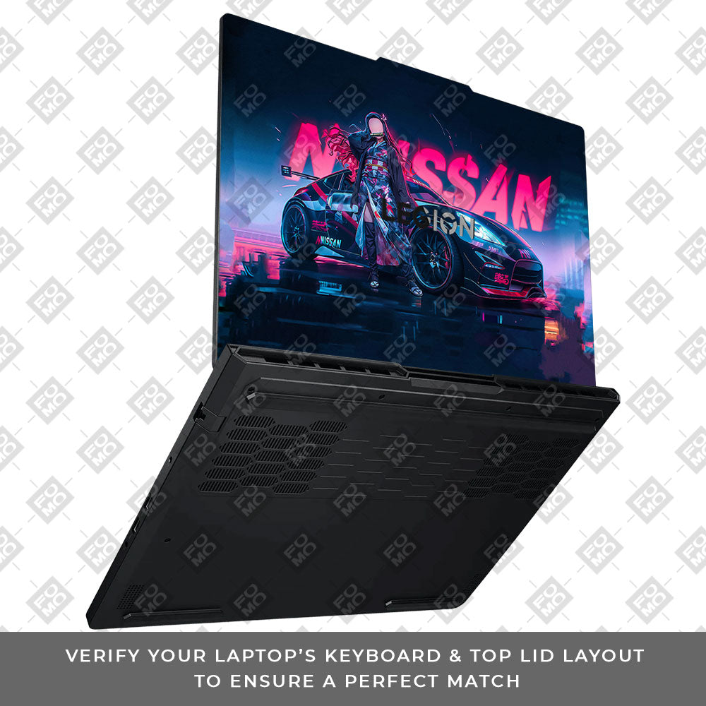 Neon Bloom Nezuko Racer Lenovo Legion Pro 5 16ADR10 Laptop Skin