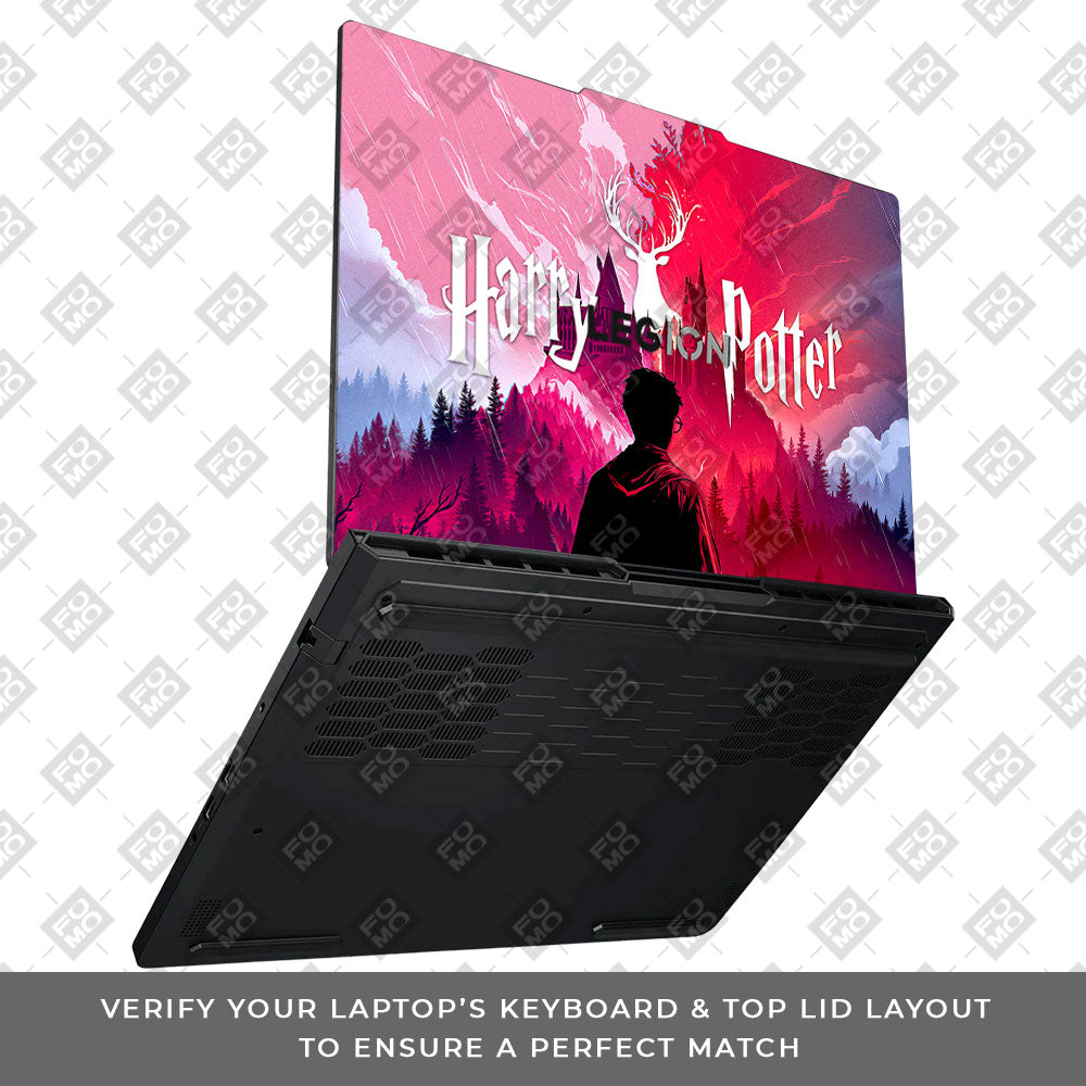 Harry Potter Magical Hogwarts Lenovo Legion Pro 5 16ADR10 Laptop Skin