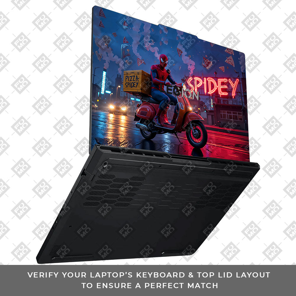 Pizza Spidey Lenovo Legion Pro 5 16ADR10 Laptop Skin