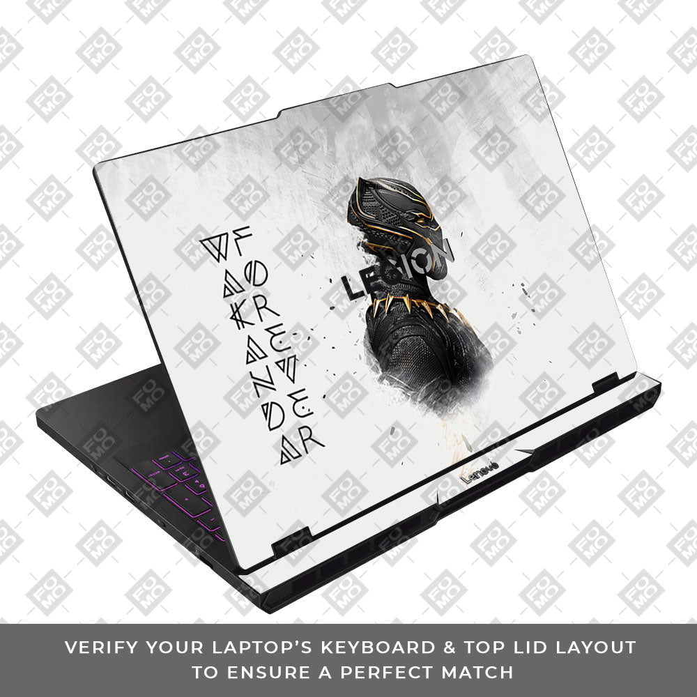 Wakanda Forever Black Panther Comic Lenovo Legion Pro 5 16AFR10 Laptop Skin