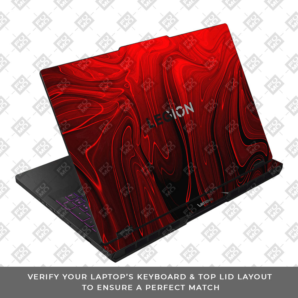 Fiery Waves Lenovo Legion Pro 5 16AFR10 Laptop Skin