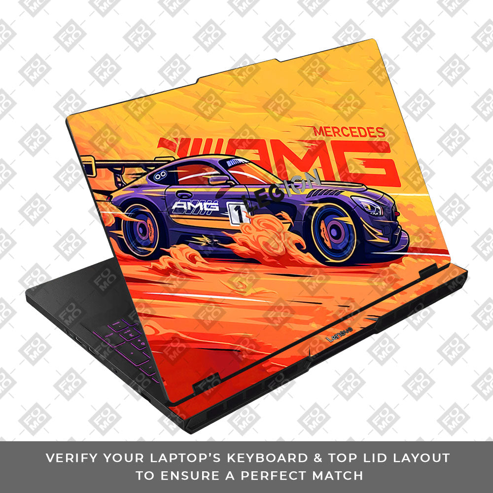 Mercedes AMG Lenovo Legion Pro 5 16AFR10 Laptop Skin