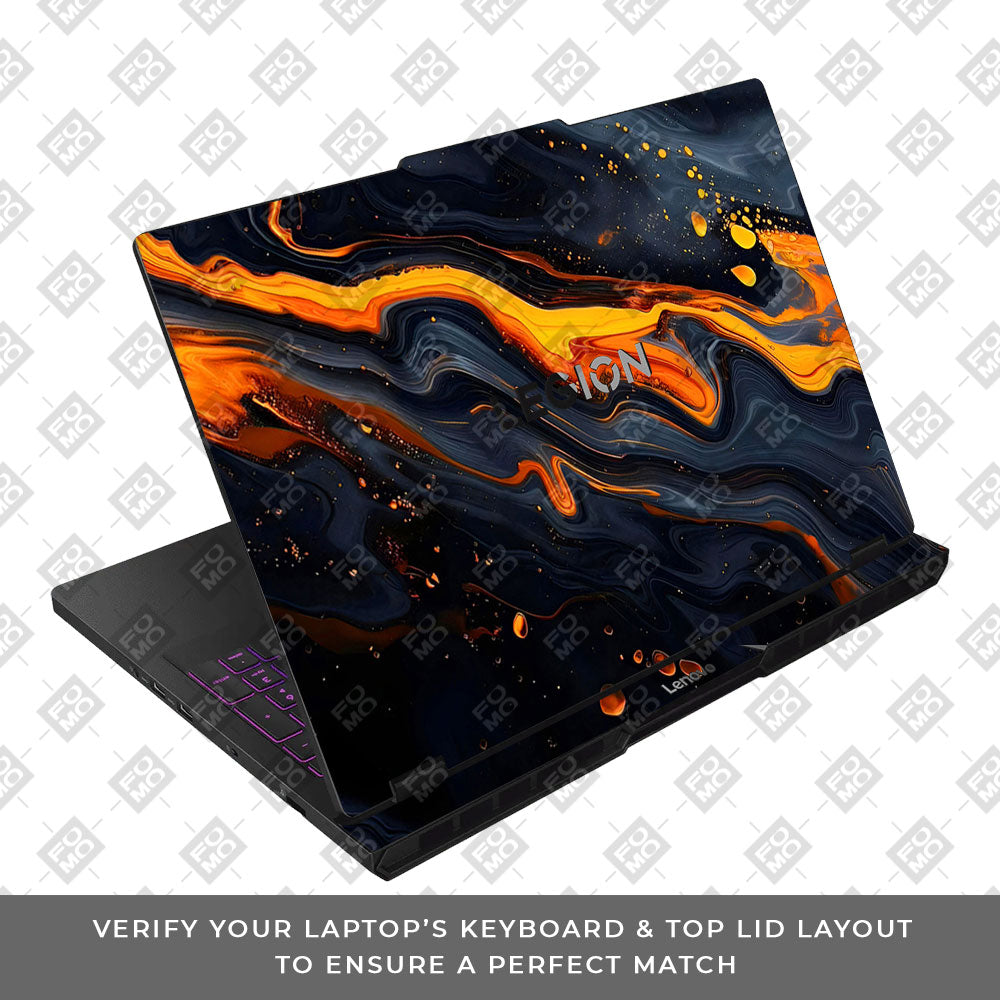 Lava Marble Lenovo Legion Pro 5 16AFR10 Laptop Skin