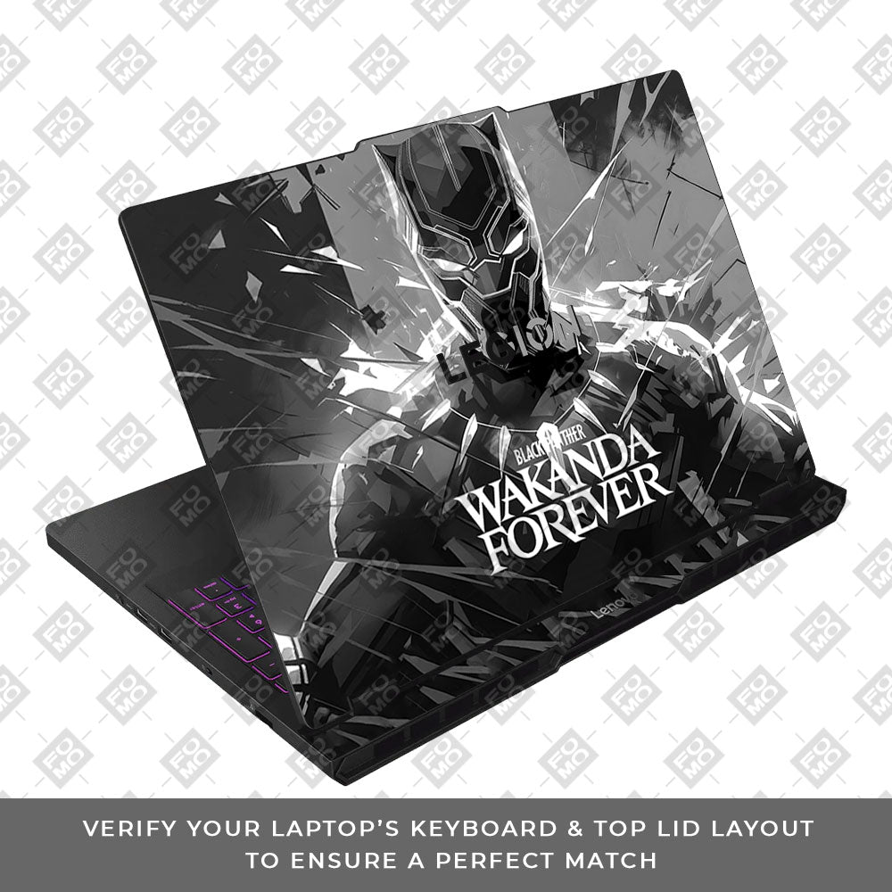 Black Panther Wakanda Forever Lenovo Legion Pro 5 16AFR10 Laptop Skin