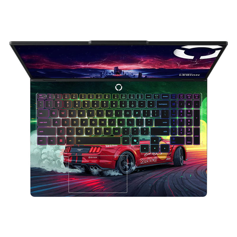Mustang GT Red Bull Drift Beast Lenovo Legion Pro 5 16IAX10 Laptop Skin