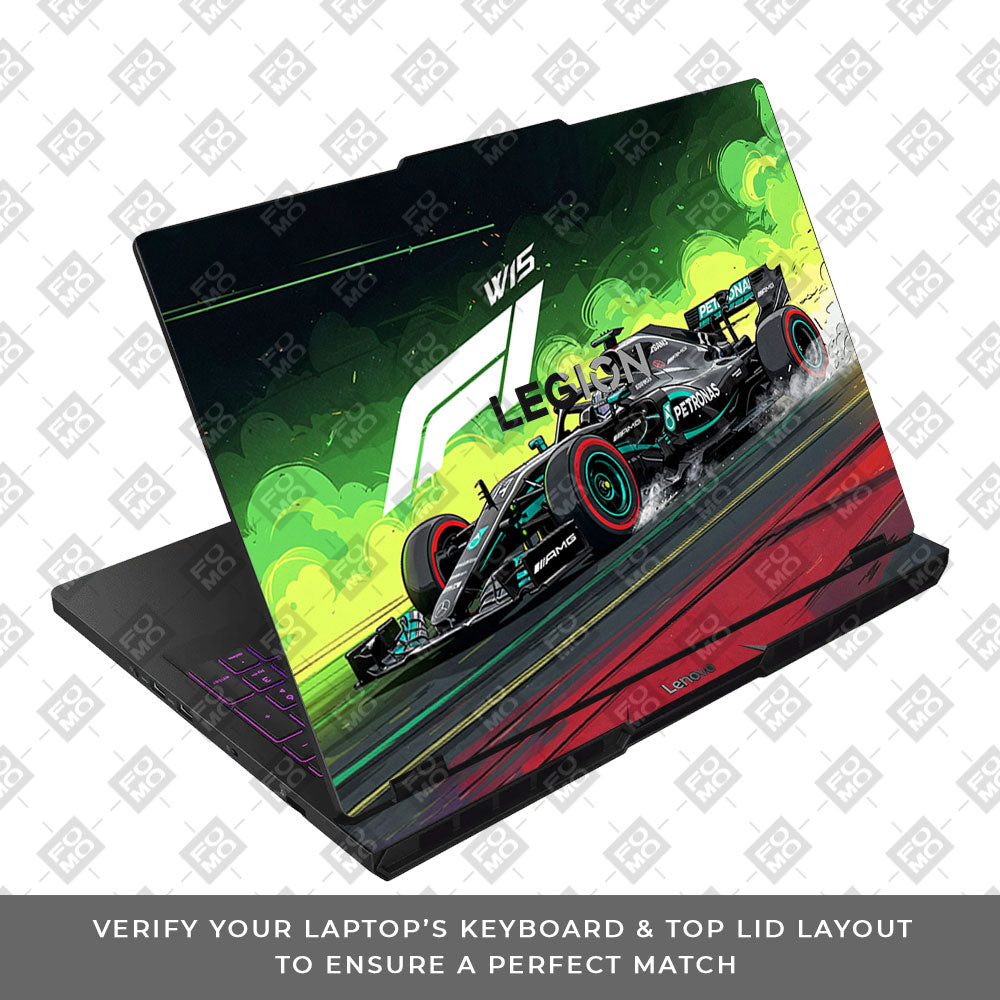W15 F1 Red Bull x AMG Velocity Lenovo Legion Pro 5 16AFR10 Laptop Skin