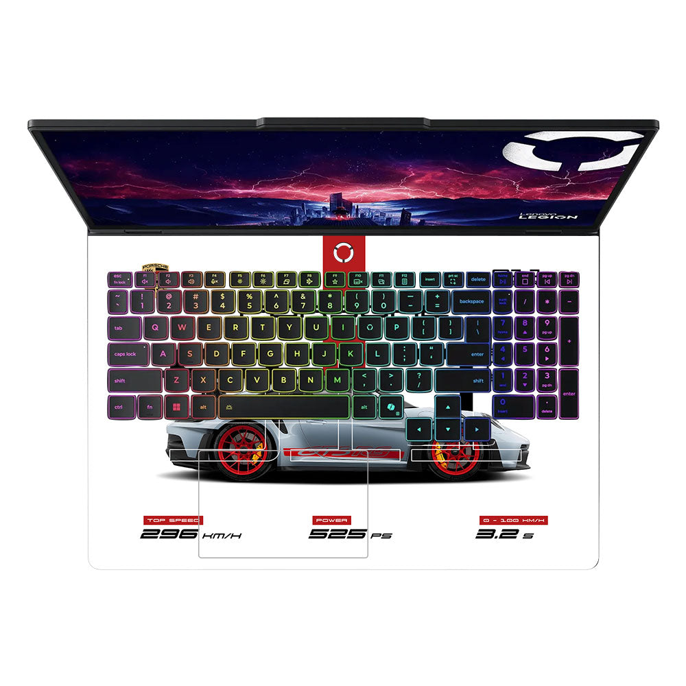 Track Racing Machine Lenovo Legion Pro 5 16IAX10 Laptop Skin