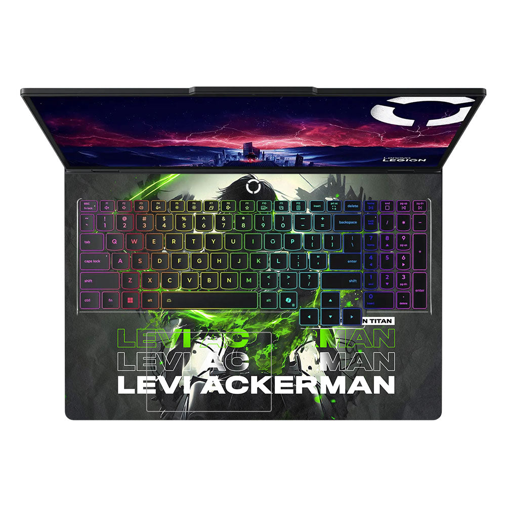 Neon Anime Swordsman Lenovo Legion Pro 5 16IAX10 Laptop Skin