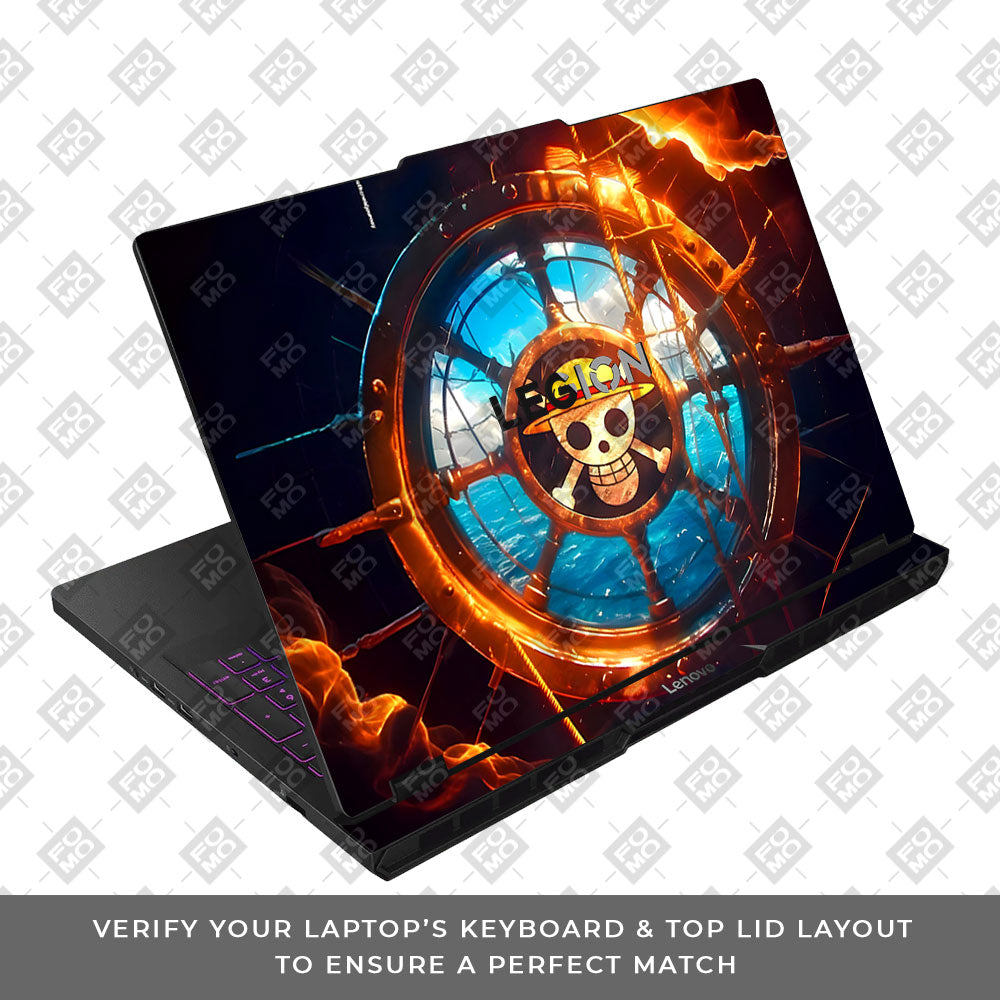 Straw Hat Pirates Emblem Lenovo Legion Pro 5 16AFR10 Laptop Skin