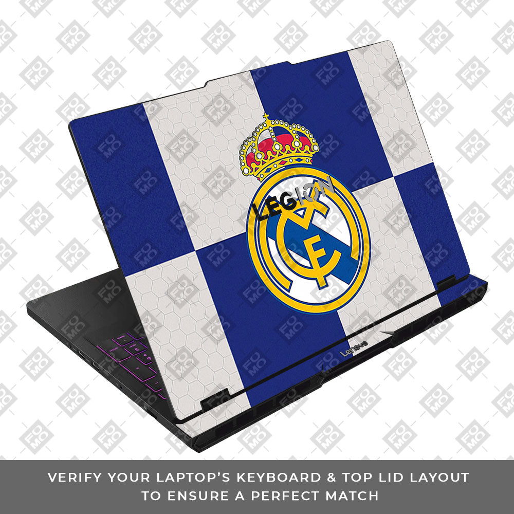 Royal Reign Real Madrid Glory Lenovo Legion Pro 5 16AFR10 Laptop Skin
