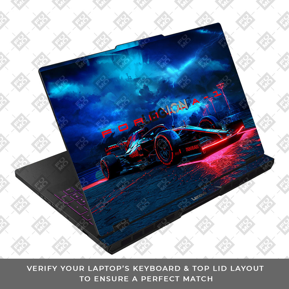 Fututristic Formula 1 Lenovo Legion Pro 5 16AFR10 Laptop Skin