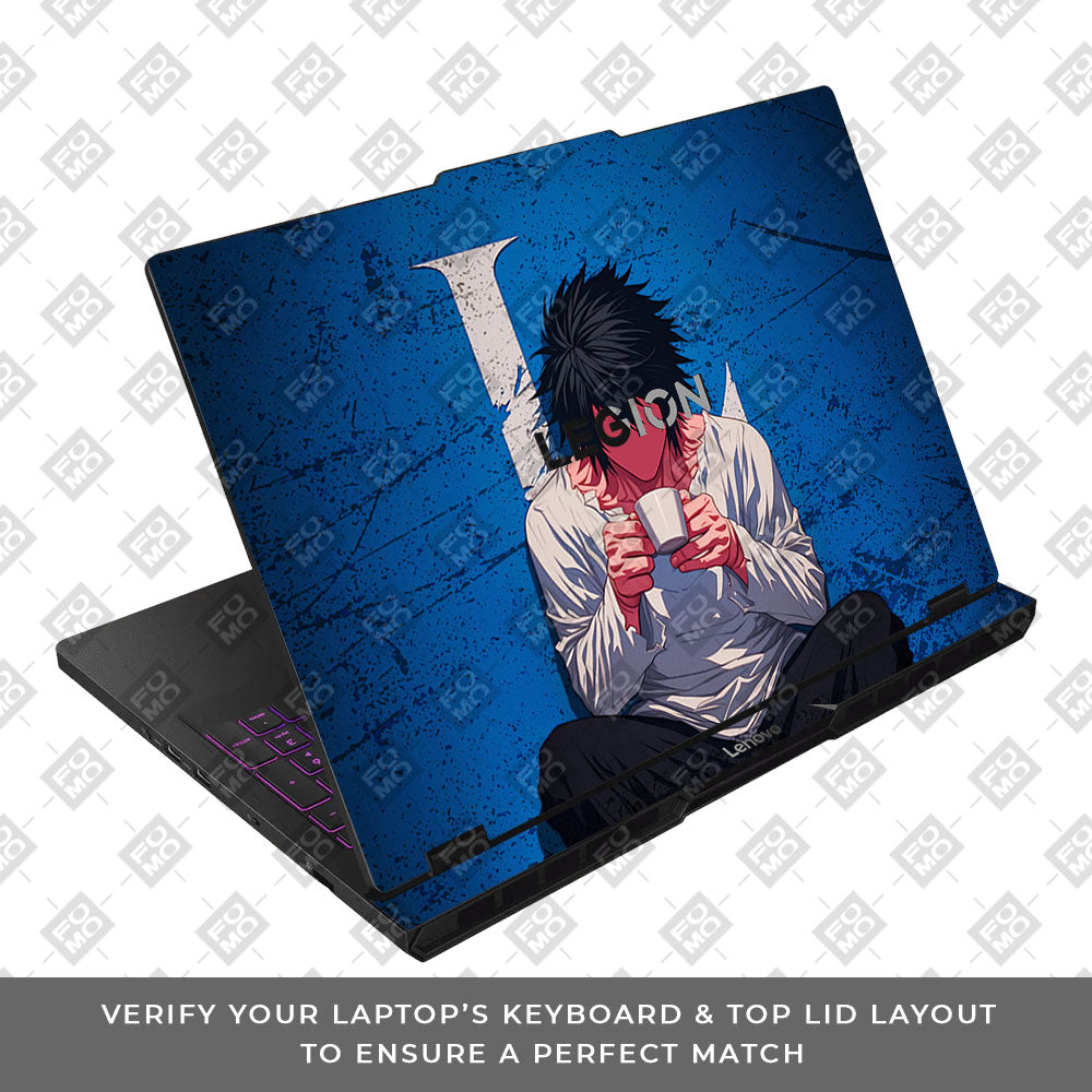 Death Note L Lawliet Lenovo Legion Pro 5 16AFR10 Laptop Skin