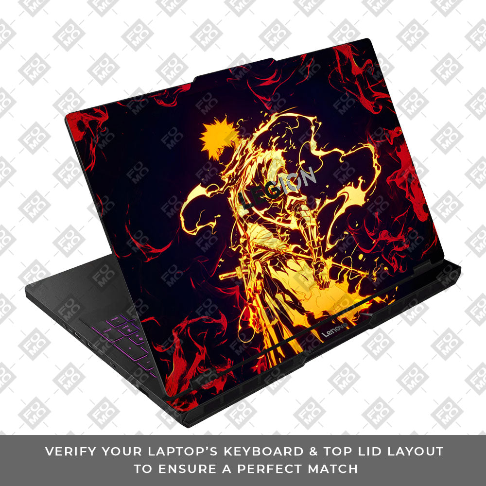 Bleach Ichigo Bankai Form Lenovo Legion Pro 5 16AFR10 Laptop Skin
