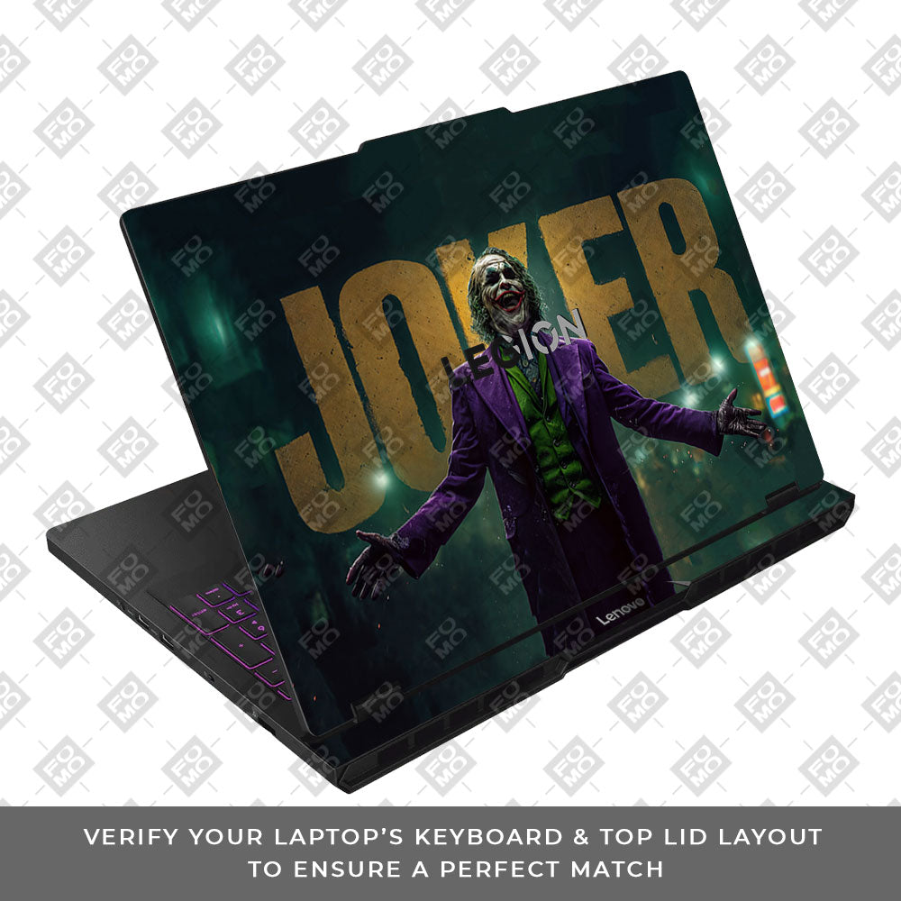 The Joker Chaos Lenovo Legion Pro 5 16AFR10 Laptop Skin