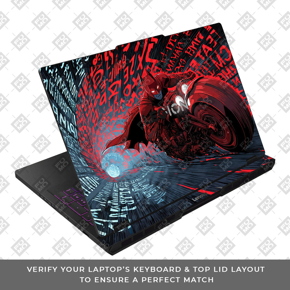 Dark Knight Overdrive Lenovo Legion Pro 5 16AFR10 3D Laptop Skin