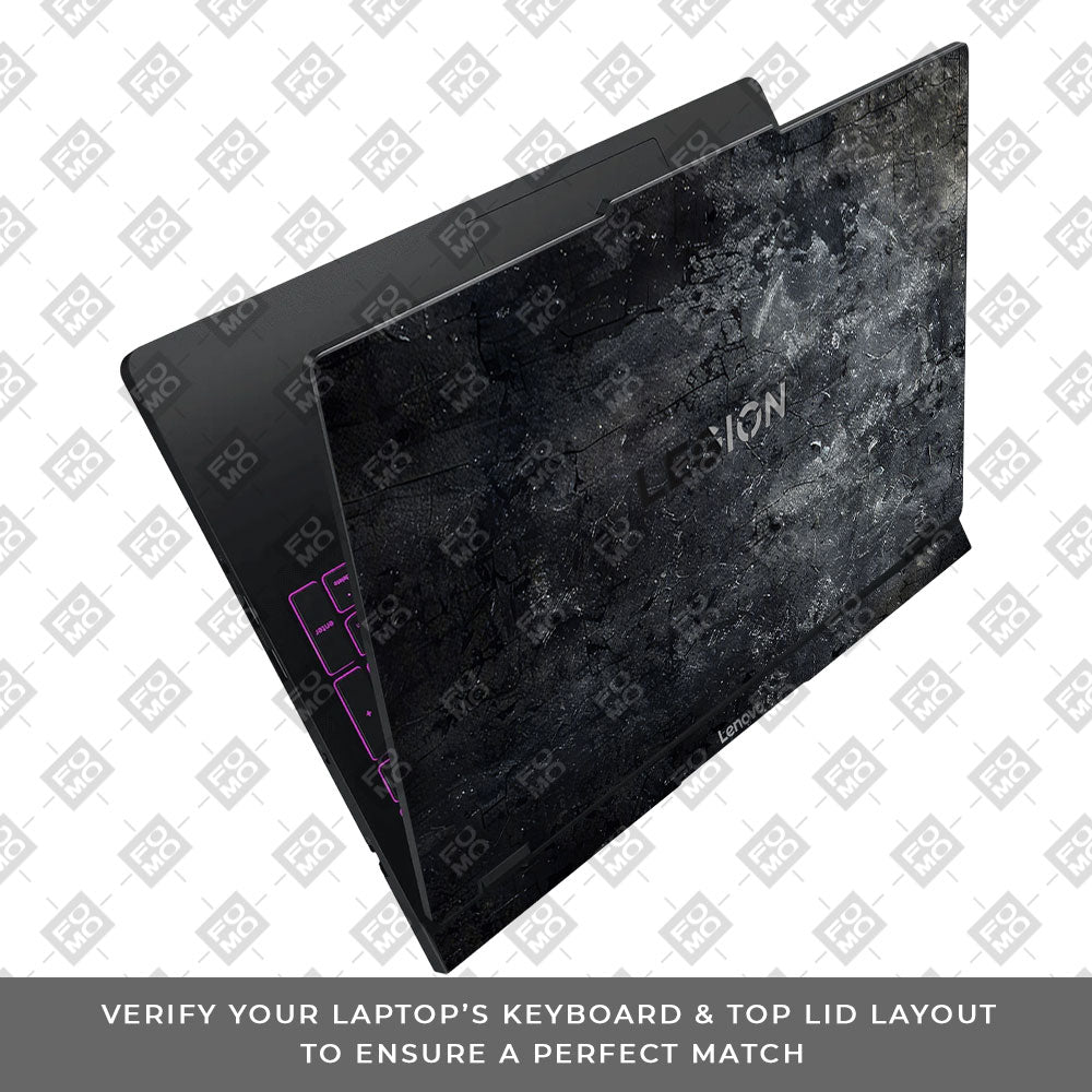 Dark Slate Armor Lenovo Legion Pro 5 16IAX10 Laptop Skin