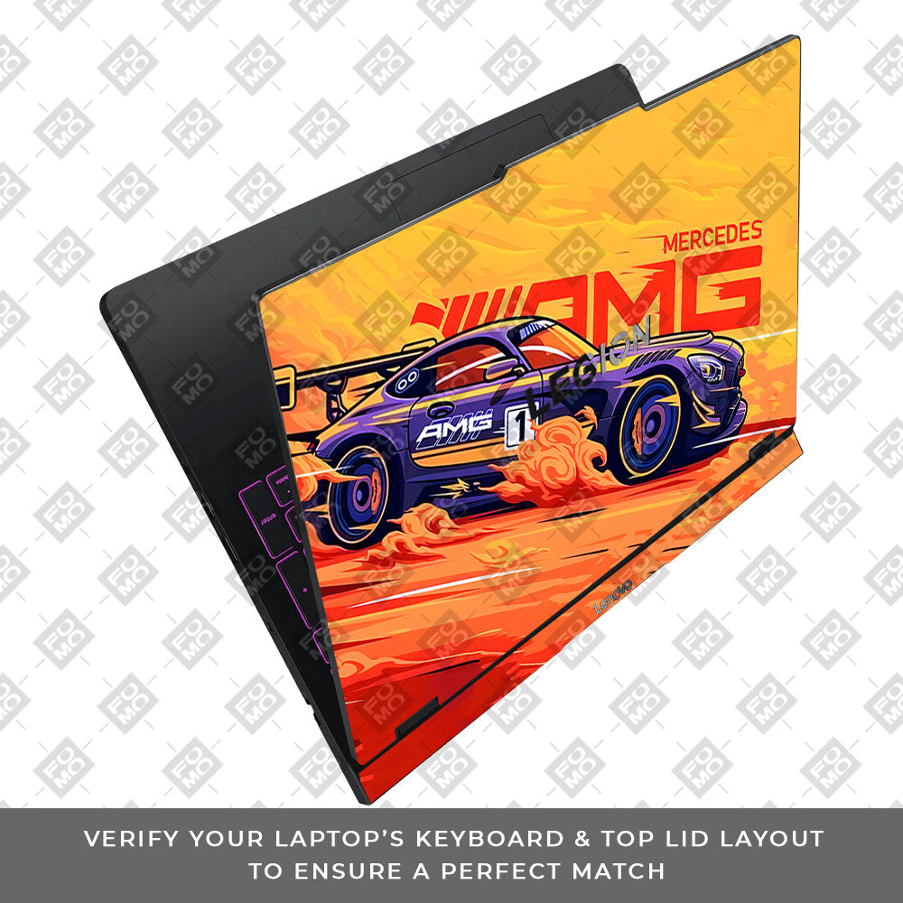 Mercedes AMG Lenovo Legion Pro 5 16IAX10 Laptop Skin