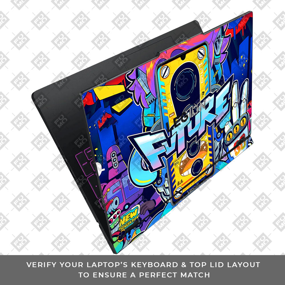 Futuristic Cyberpunk Vision Lenovo Legion Pro 5 16IAX10 Laptop Skin