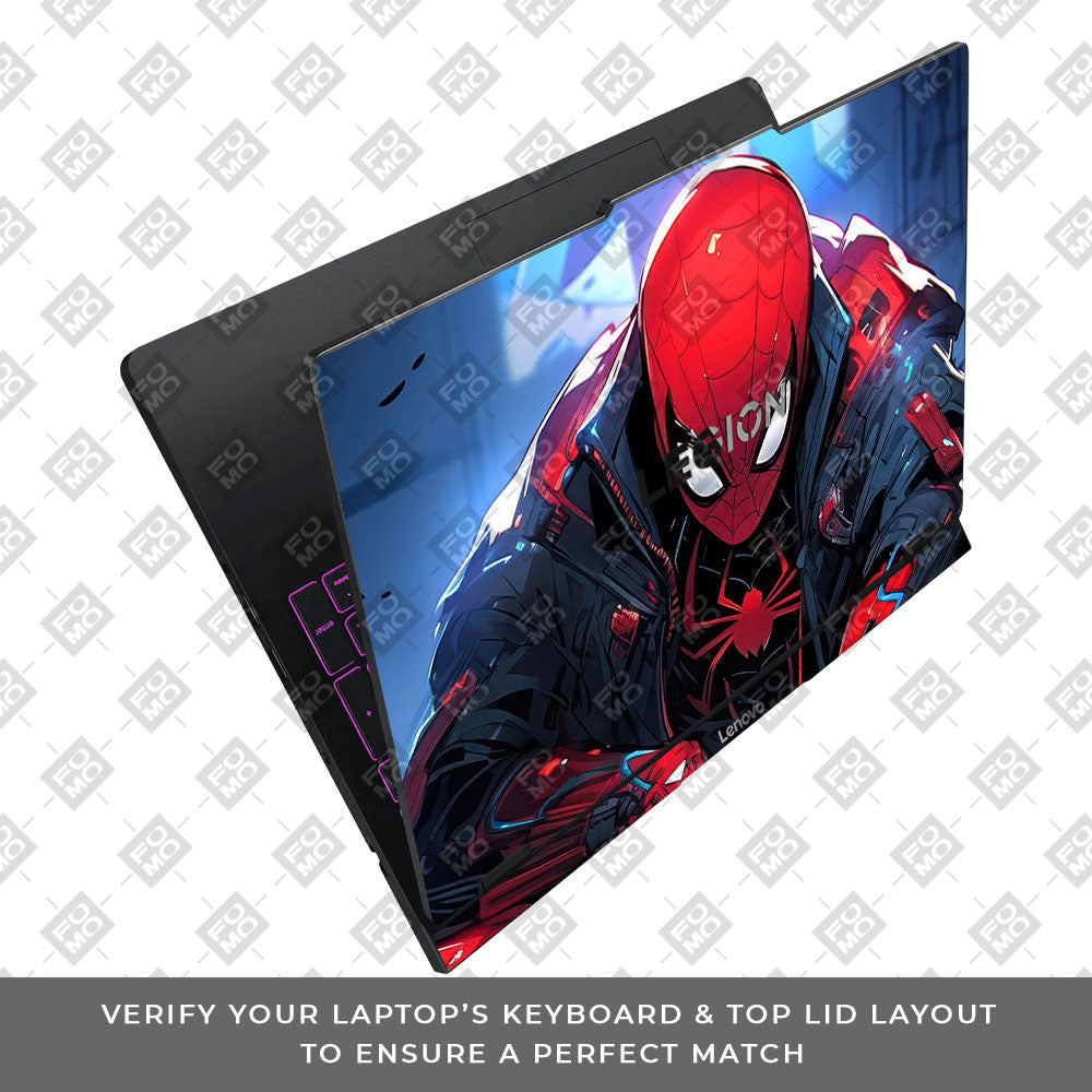 Spiderman Classic Lenovo Legion Pro 5 16IAX10 3D Laptop Skin