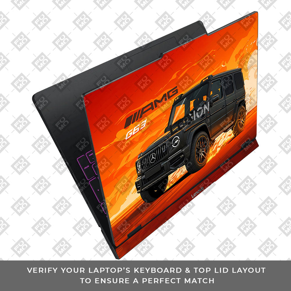 Mercedes AMG G63 Lenovo Legion Pro 5 16IAX10 Laptop Skin