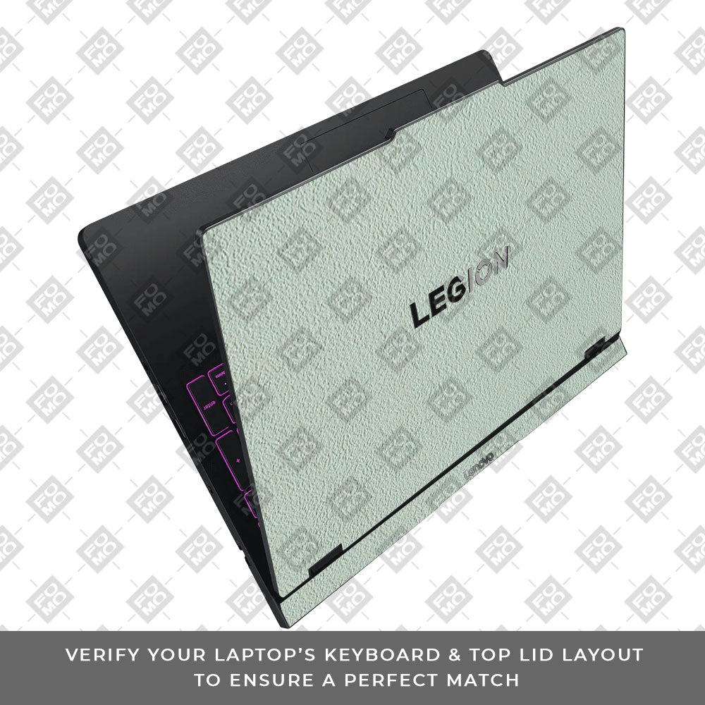 Textured Aqua Stone Lenovo Legion Pro 5 16IAX10 Laptop Skin