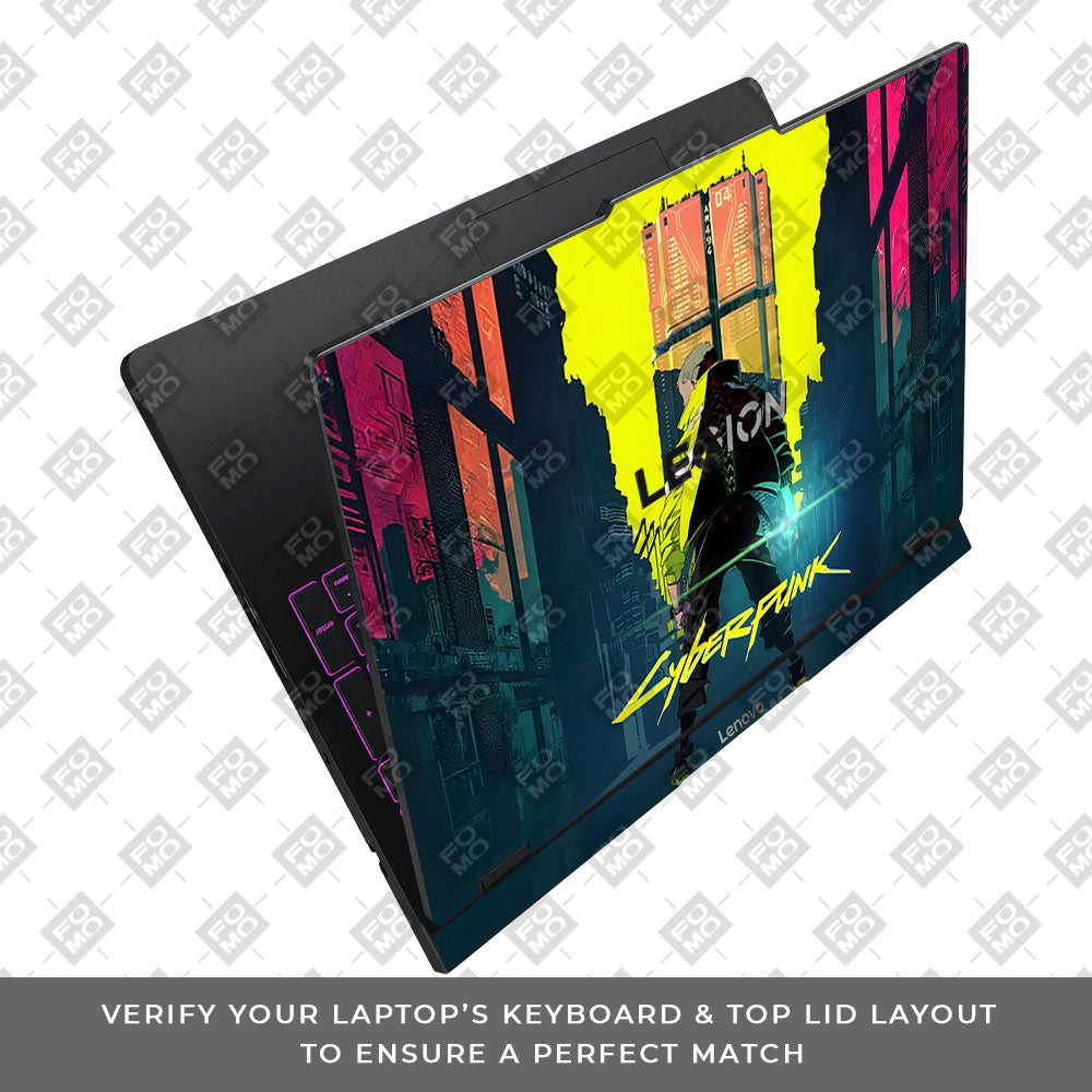 Cyberpunk Uprising Lenovo Legion Pro 5 16IAX10 Laptop Skin