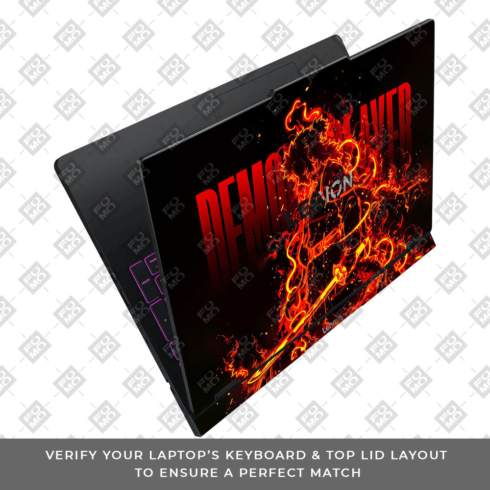 Rengoku Blazing Inferno Lenovo Legion Pro 5 16IAX10 Laptop Skin