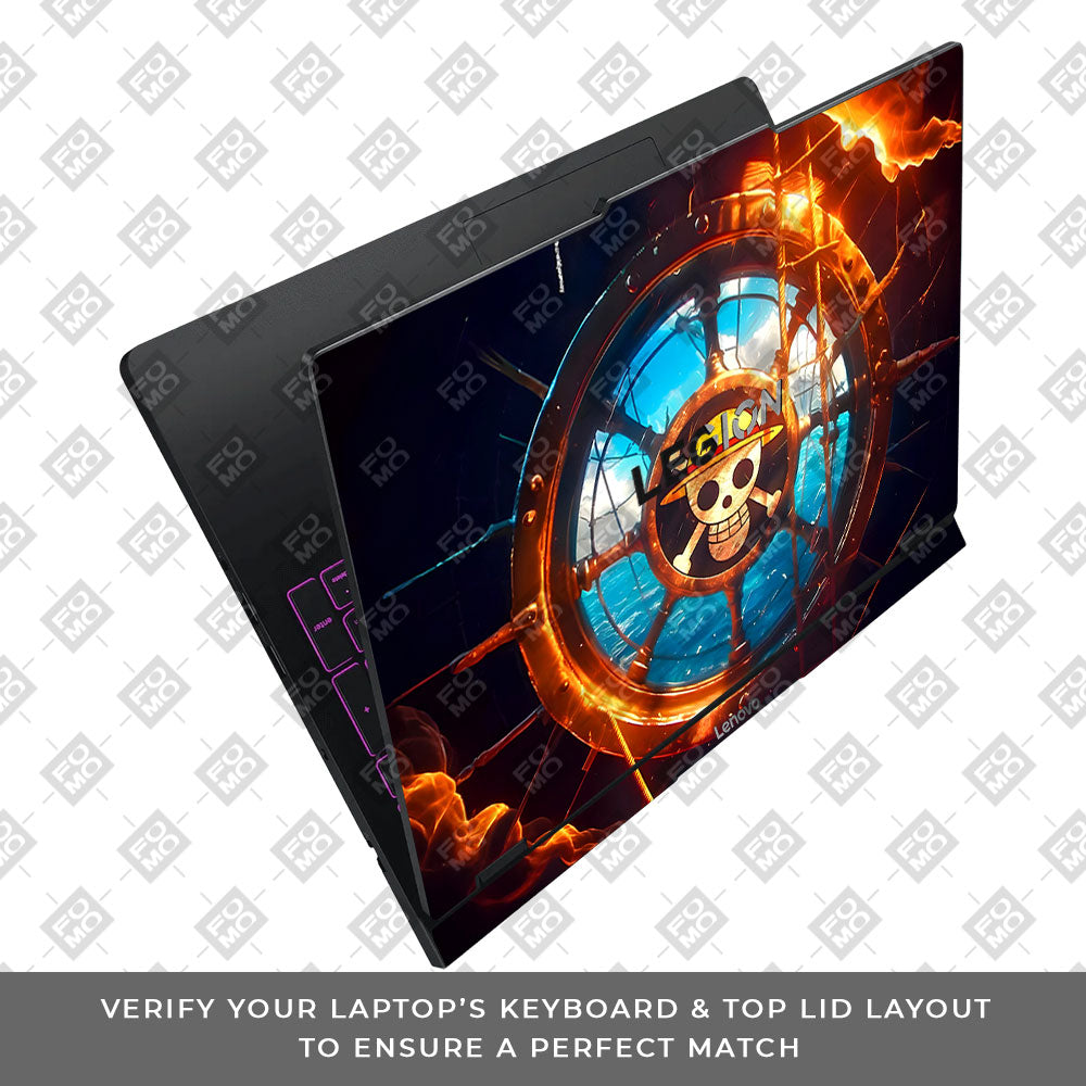 Straw Hat Pirates Emblem Lenovo Legion Pro 5 16IAX10 Laptop Skin