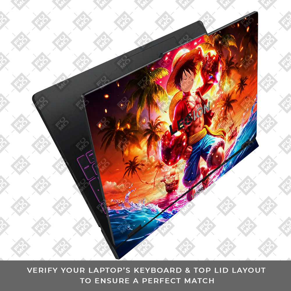 Luffy's Radiant Will Lenovo Legion Pro 5 16IAX10 Laptop Skin