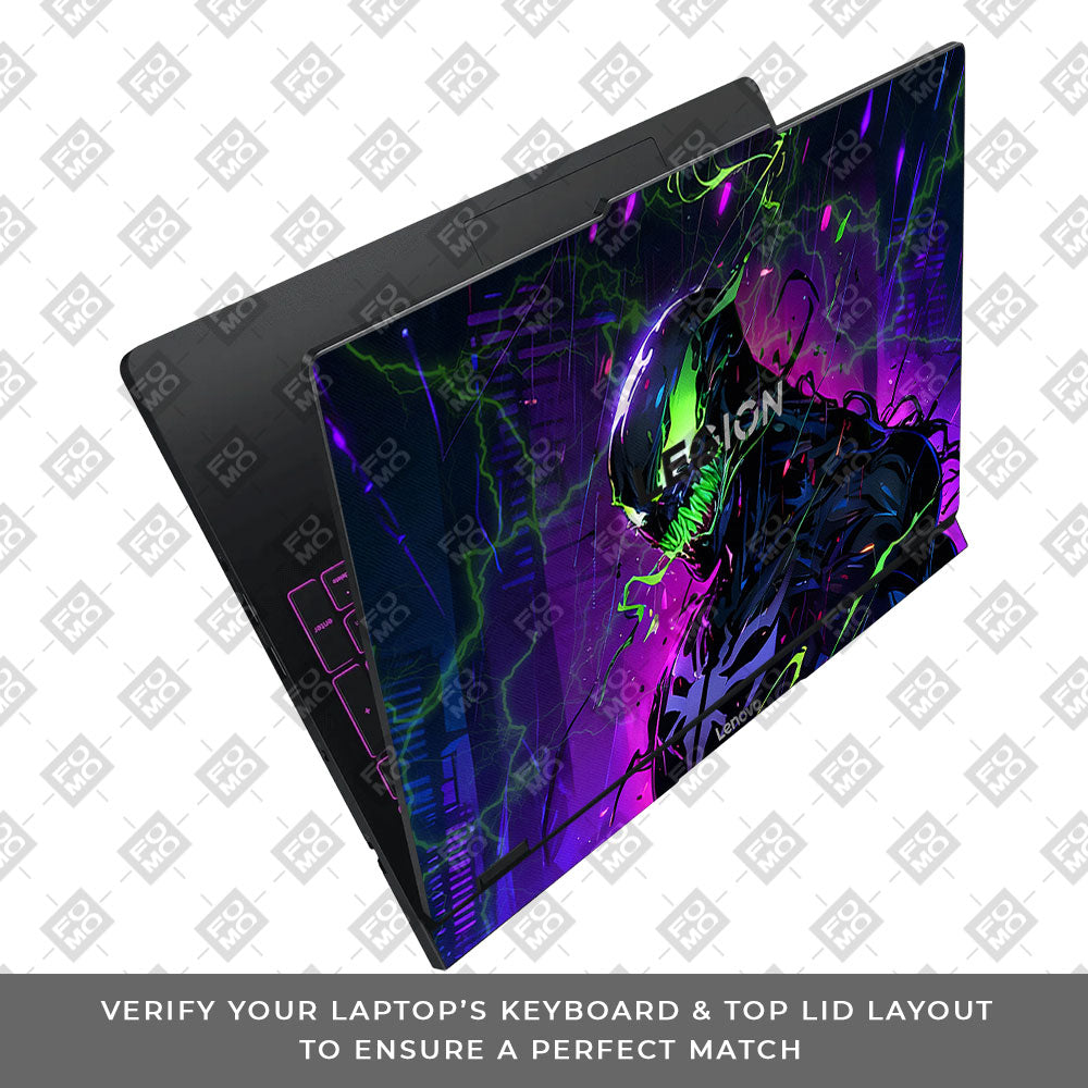 Venom Chaos Surge Lenovo Legion Pro 5 16IAX10 Laptop Skin
