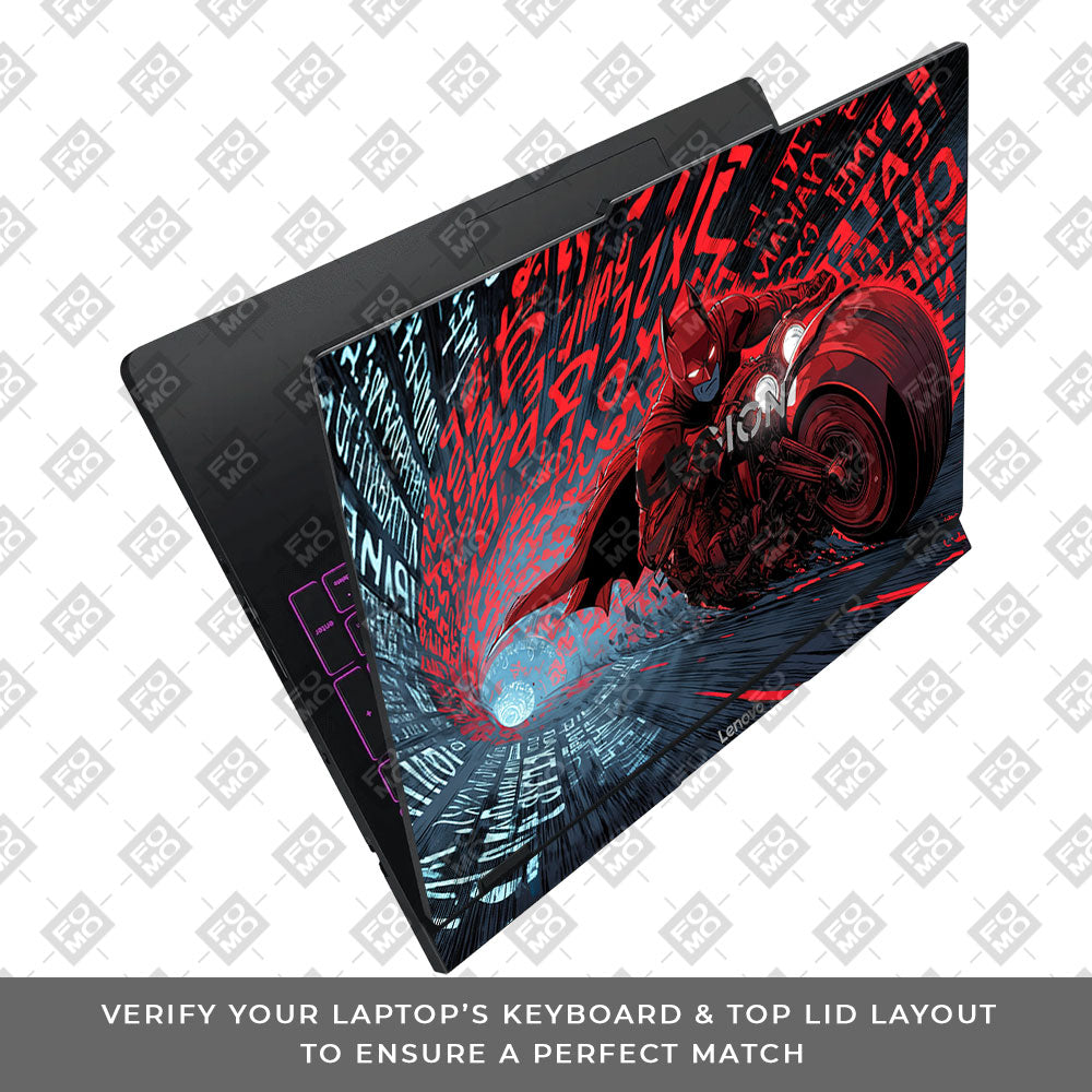 Dark Knight Overdrive Lenovo Legion Pro 5 16IAX10 3D Laptop Skin