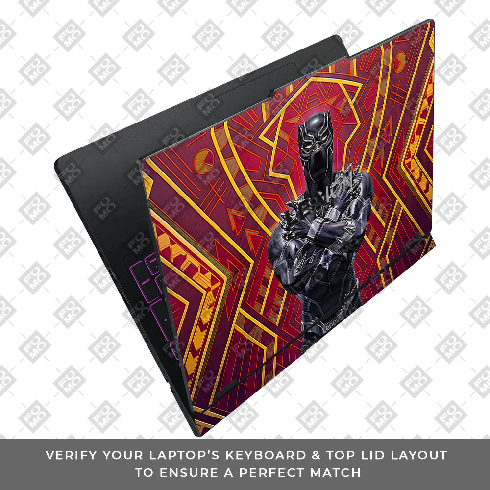 Wakanda Royal Power Lenovo Legion Pro 5 16IAX10 3D Laptop Skin