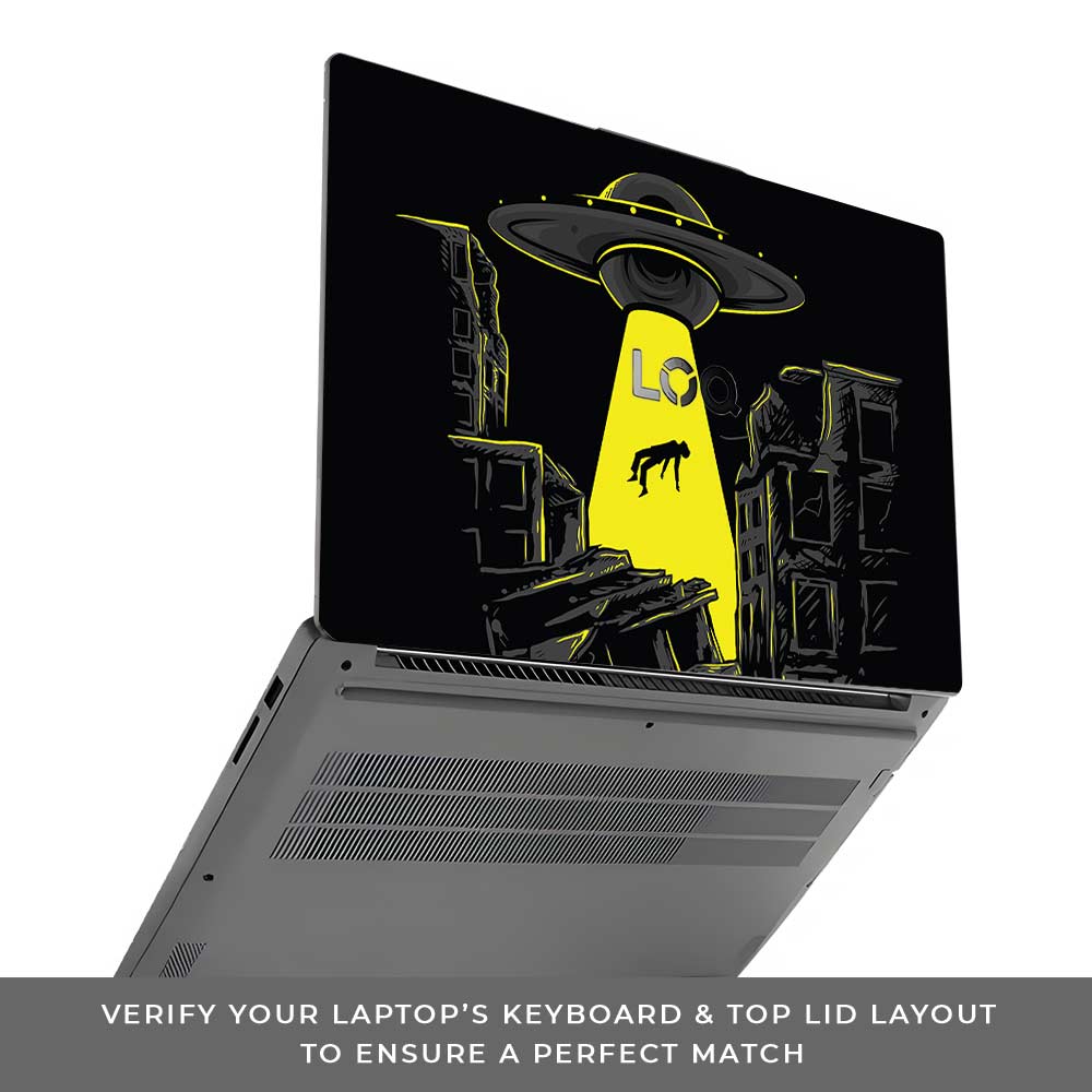 Alien Abduction Lenovo LOQ Essential 15IAX9E Laptop Skin