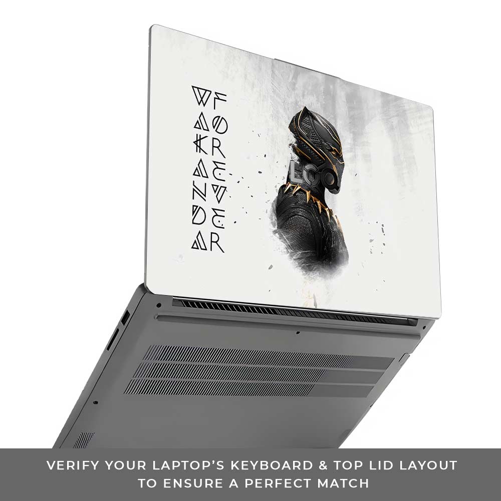 Wakanda Forever Black Panther Comic Lenovo LOQ Essential 15IAX9E Laptop Skin