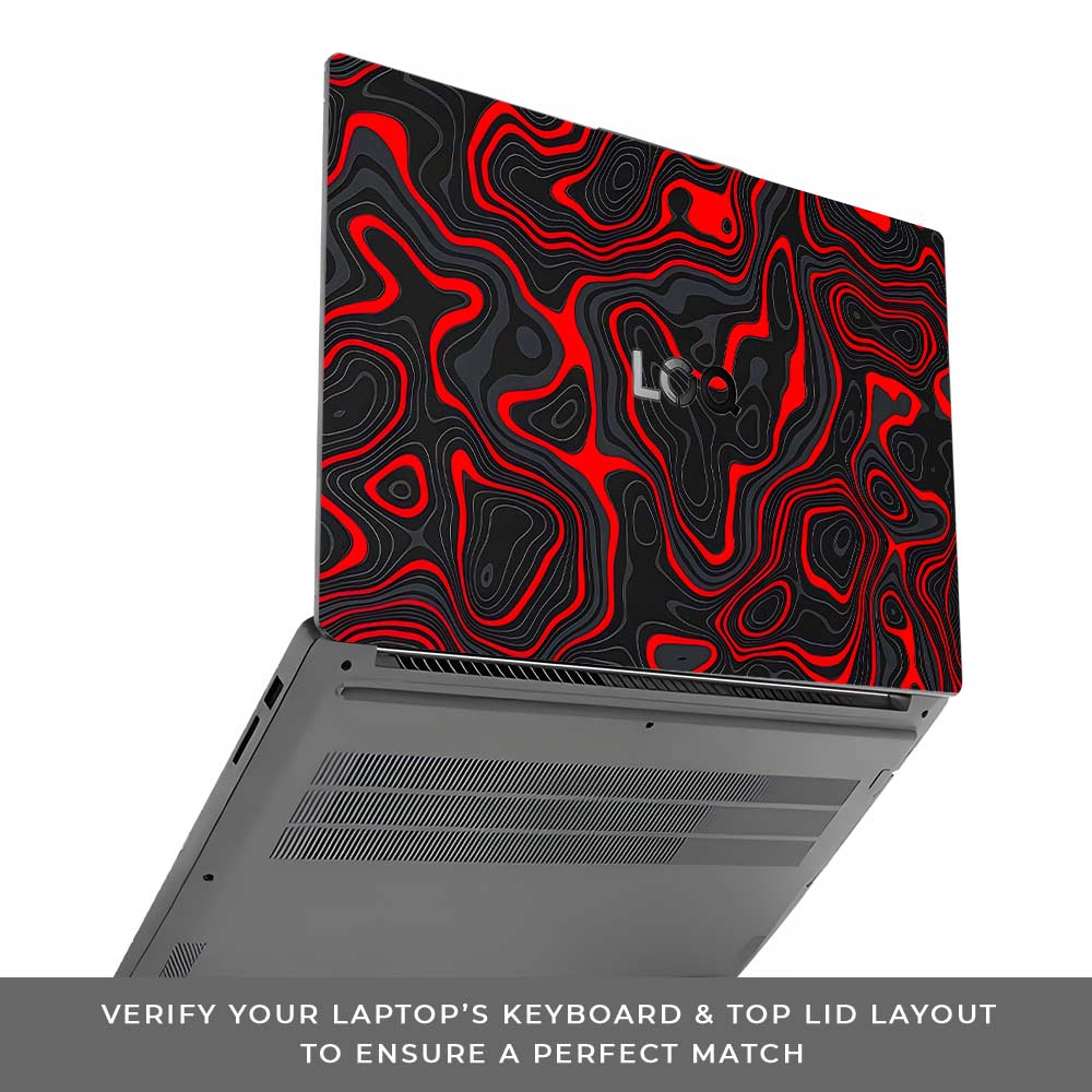 Crimson Waves Lenovo LOQ Essential 15IAX9E Laptop Skin
