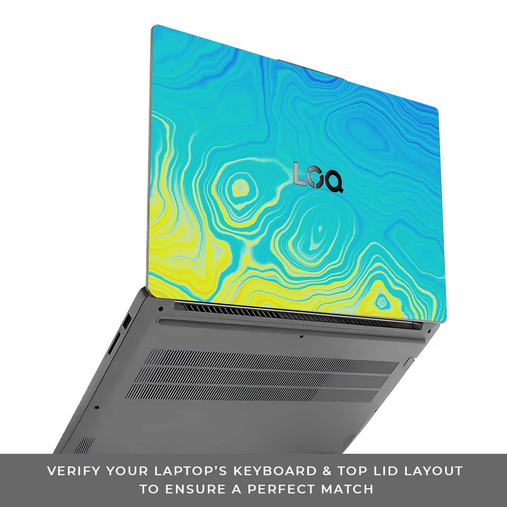 Ocean Gradient Waves Lenovo LOQ Essential 15IAX9E Laptop Skin
