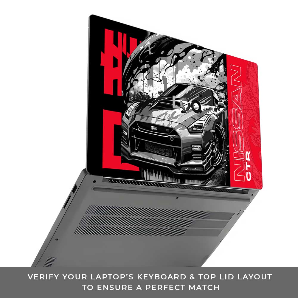 Nissan GTR Thrill Lenovo LOQ Essential 15IAX9E Laptop Skin
