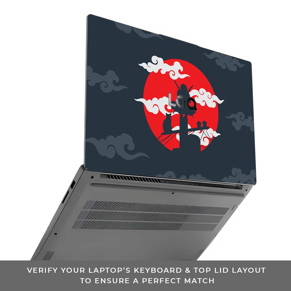 Itachi Uchiha Lenovo LOQ Essential 15IAX9E Laptop Skin